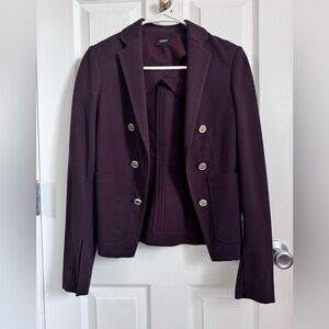 Theory Dark Purple Women's Blazer